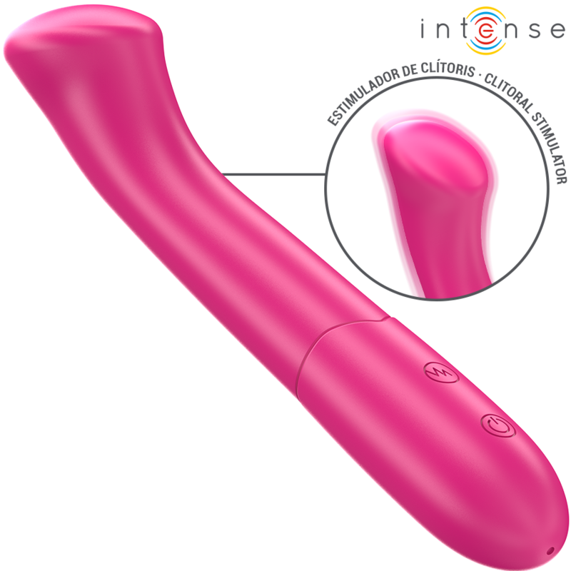 INTENSE | PATY | Vibrator 19cm Flexible 10 Vibrations Model 2 - Pink