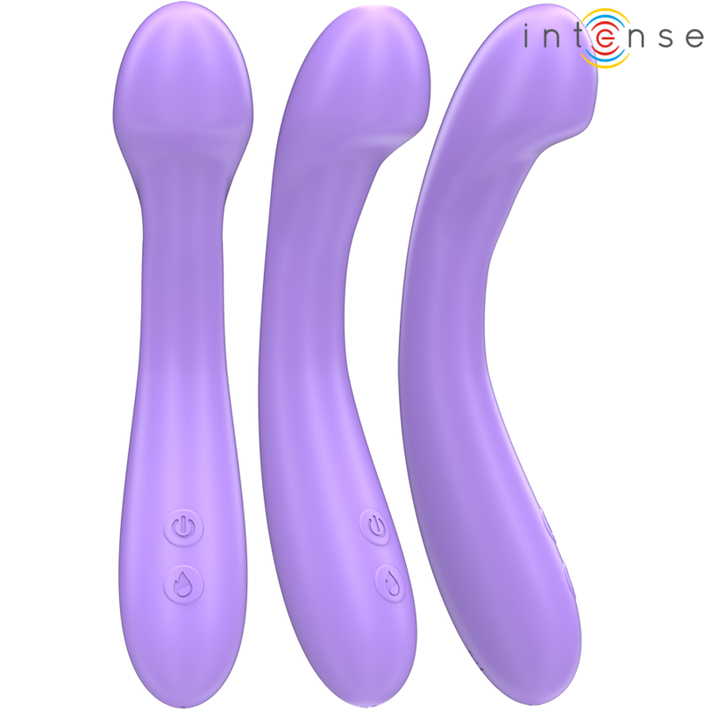 INTENSE | BECKY | Vibrator 19cm Heatable 7 Vibrations - Purple