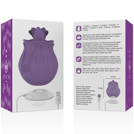 INTENSE | VIOLET | Clitoris Stimulator 10 Vibrations - Lilac