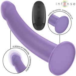 INTENSE | EDDIE | Vibrator 17,5cm - 10 Vibrations - Remote Control - purple