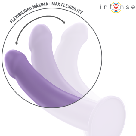INTENSE | EDDIE | Vibrator 17,5cm - 10 Vibrations - Remote Control - purple