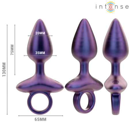 INTENSE | MICHAEL | Vibrating Anal Plug Model 2 - Remote Control