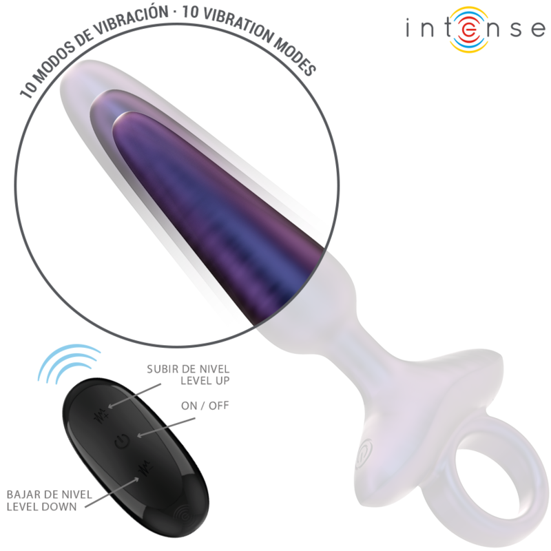 INTENSE | MARLON | Vibrating Anal Plug Model 4 Remote Control