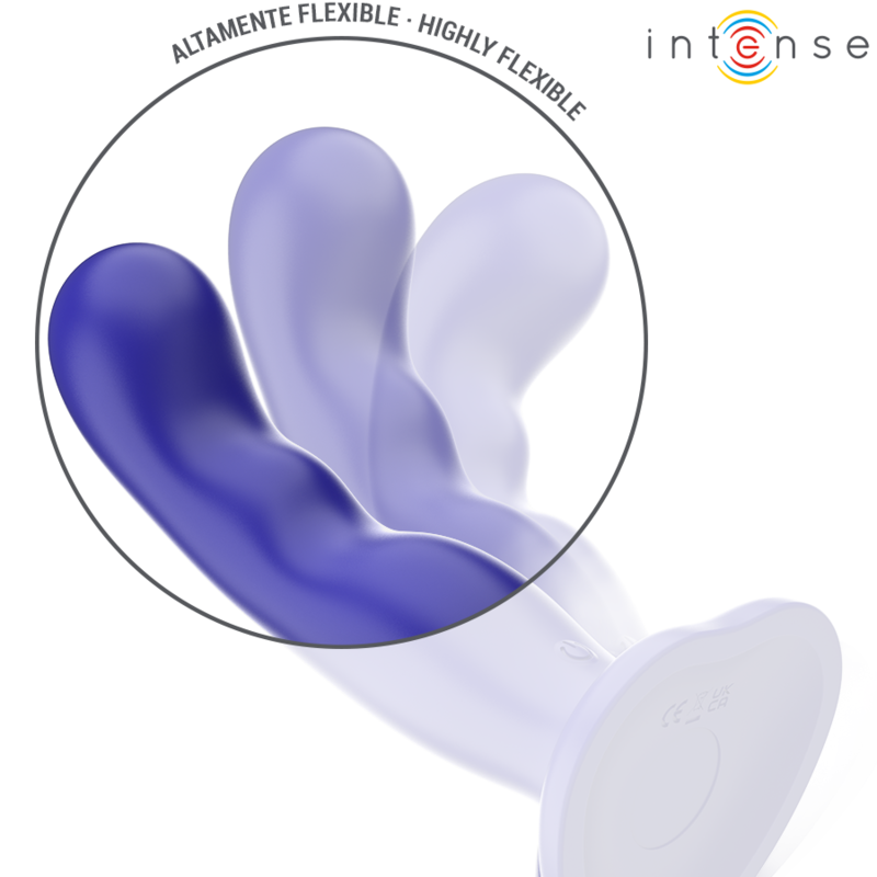 INTENSE | SHORTY | G-Spot Δονητής Σιλικόνης Με Remote Control - Μπλε