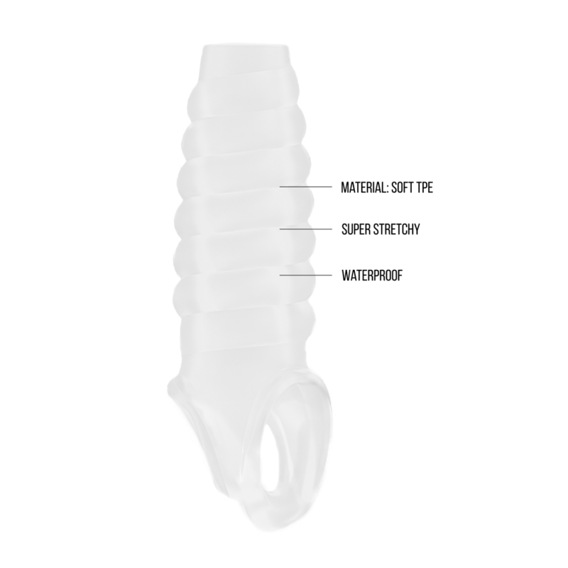 SONO | No. 21 |Ανάγλυφο Κάλυμμα Πέους Με Ανοιχτό Άκρο