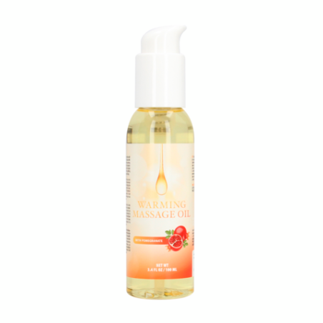 Θερμαντικό Λάδι Massage - Ρόδι - 100ml