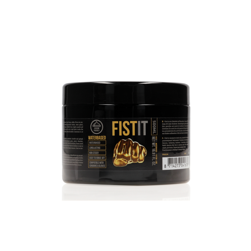 Fistit | Black Edition | Πρωκτικό Λιπαντικό Βάσης Νερού - 500 ml