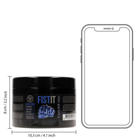 Fist It | Black Edition | Extra Thick Lubricant - 500 ml