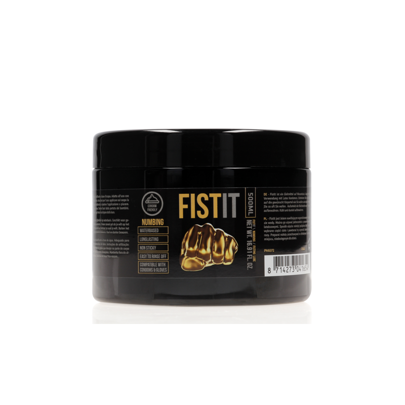 Fist It | Black Edition | Numbing Lubricant - 500 ml