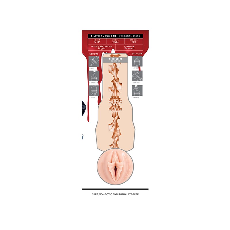 Fleshlight - Fantasy Lilith Fukumoto Shokushu Beige