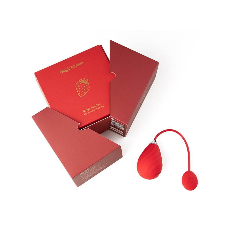 Magic Motion | Magic Sundae App Controlled Love Egg | Red