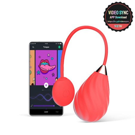 Magic Motion | Magic Sundae App Controlled Love Egg | Red