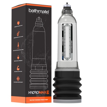 Bathmate | Hydromax8 | Penis Water Pump - Transparent