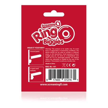 The Screaming O | RingO Biggies - Black