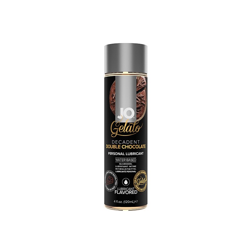 System JO | Gelato Double Chocolate Υδατοδιαλυτό Λιπαντικό - 120ml
