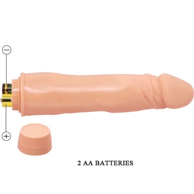 BAILE | DWARF | Realistic Vibrator 21cm - Flesh