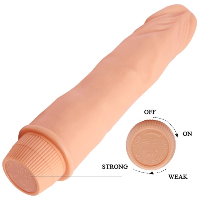 BAILE | DWARF | Realistic Vibrator 21cm - Flesh