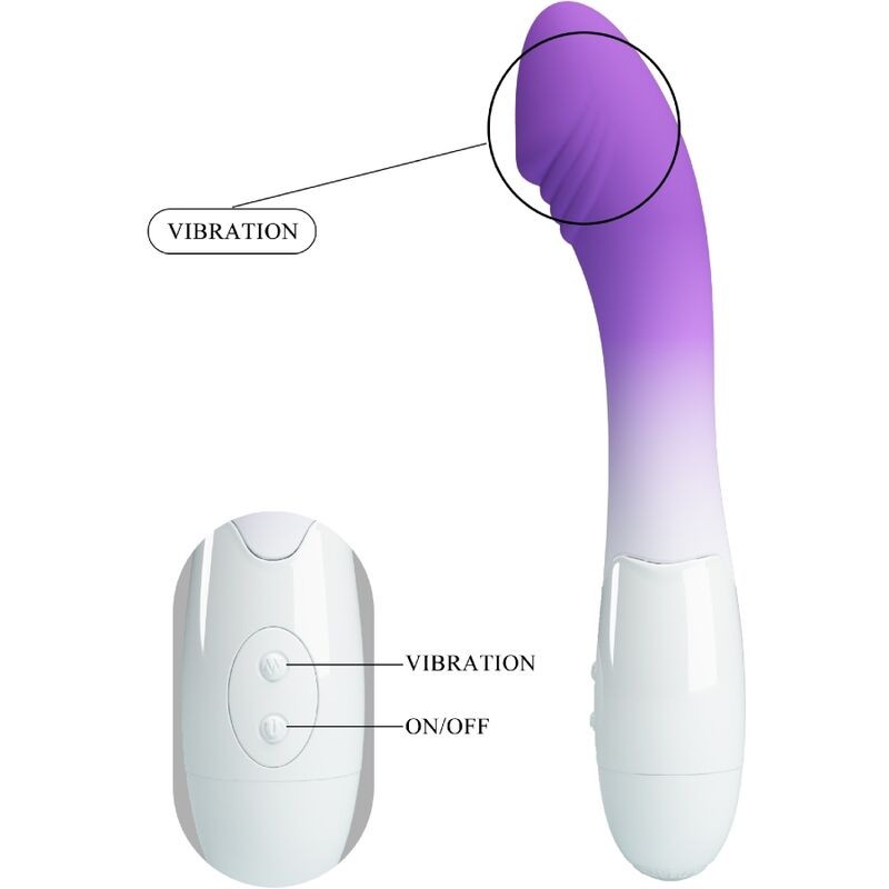 PRETTY LOVE | ELEMENTAL | G-Spot Vibrator - 30 Vibration Modes - Purple