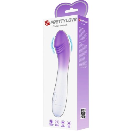 PRETTY LOVE | ELEMENTAL | G-Spot Vibrator - 30 Vibration Modes - Purple