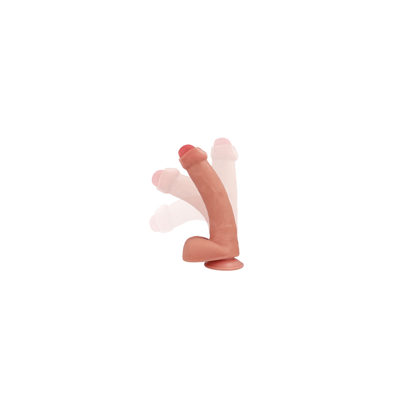 ROCKARMY | Liquid Silicone Fox 19cm - Realistic Dildo - Flesh