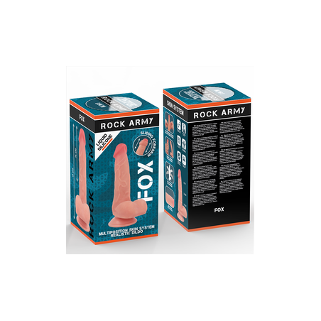 ROCKARMY | Liquid Silicone Fox | Ρεαλιστικό Ομοίωμα Πέους 19cm