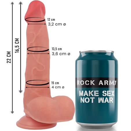 ROCKARMY | Liquid Silicone Ranger | Ρεαλιστικό Ομοίωμα Πέους 22cm