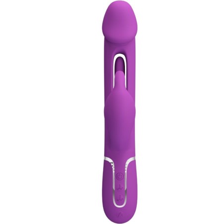 PRETTY LOVE | KAMPAS | Multifunctional Rabbit Vibrator 3 in 1 - Purple