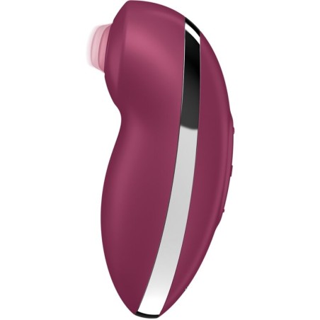 SATISFYER | TAP & CLIMAX 2 | Clitoral Vibrator & Stimulator - Red