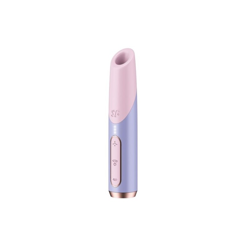 SATISFYER | BOLD KISS WAVE | Clitoris Stimulator Pink / Violet