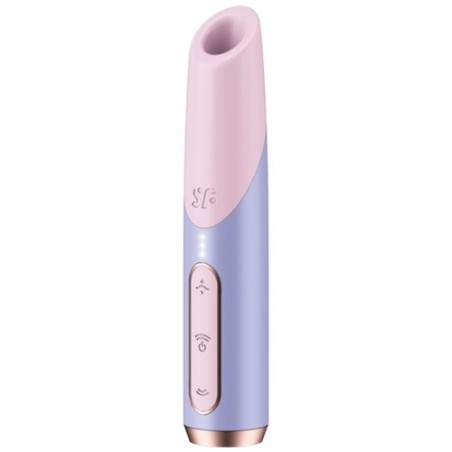 SATISFYER | BOLD KISS WAVE | Clitoris Stimulator Pink / Violet