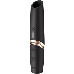 SATISFYER | PERFECT KISS WAVE | Clitoris Stimulator Black / Gold
