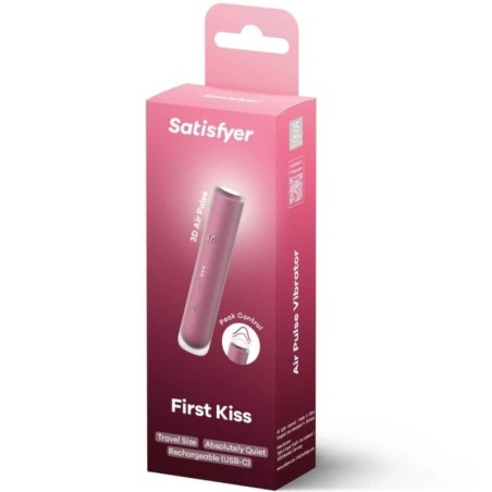 SATISFYER | FIRST KISS WAVE | Κλειτοριδικός Δονητής  - Garnet