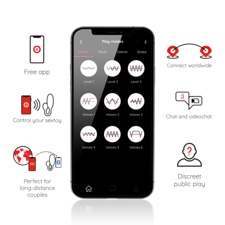 ONINDER | TOKYO | App Controlled Vaginal Vibrating Egg - Grey