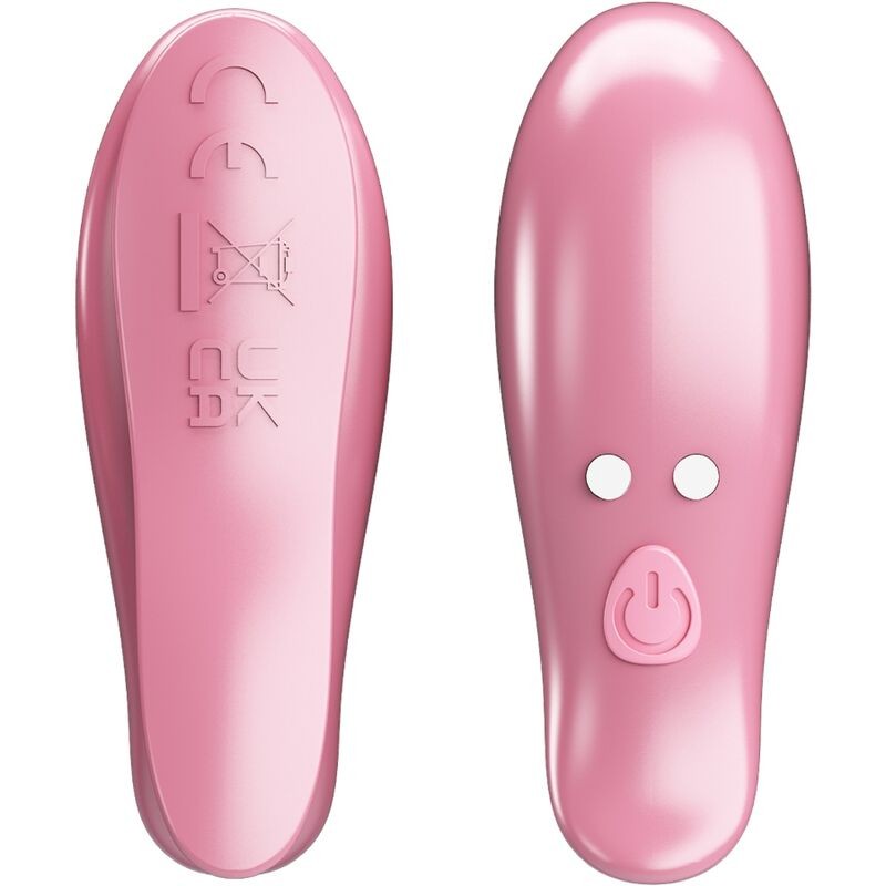PRETTY LOVE | CAILEY | Nipple Clamps 10 Vibrations - Remote Controlled - Pink