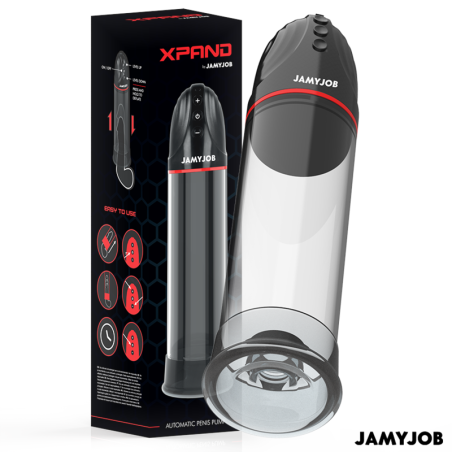 JAMYJOB | XPAND | Αυτόματη Αντλία Μεγέθυνσης Πέους - 3 Επίπεδα Αναρρόφησης