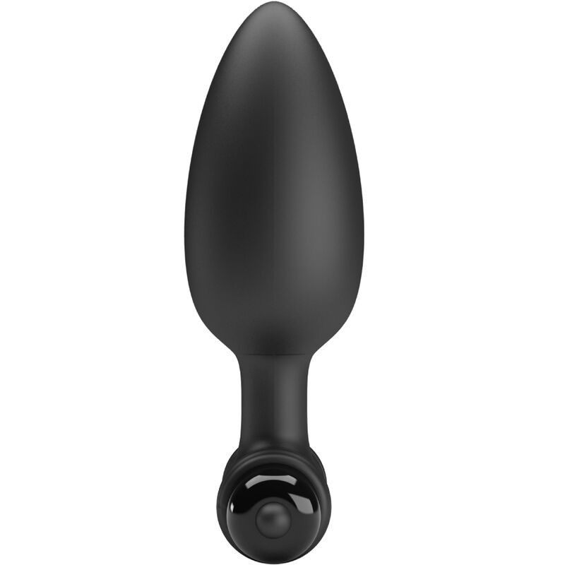PRETTY LOVE | VIBRA | Butt Plug With 10 Vibrations - Black