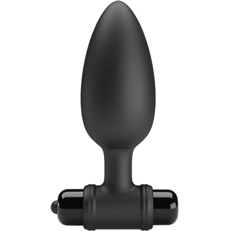 PRETTY LOVE | VIBRA | Butt Plug With 10 Vibrations - Black