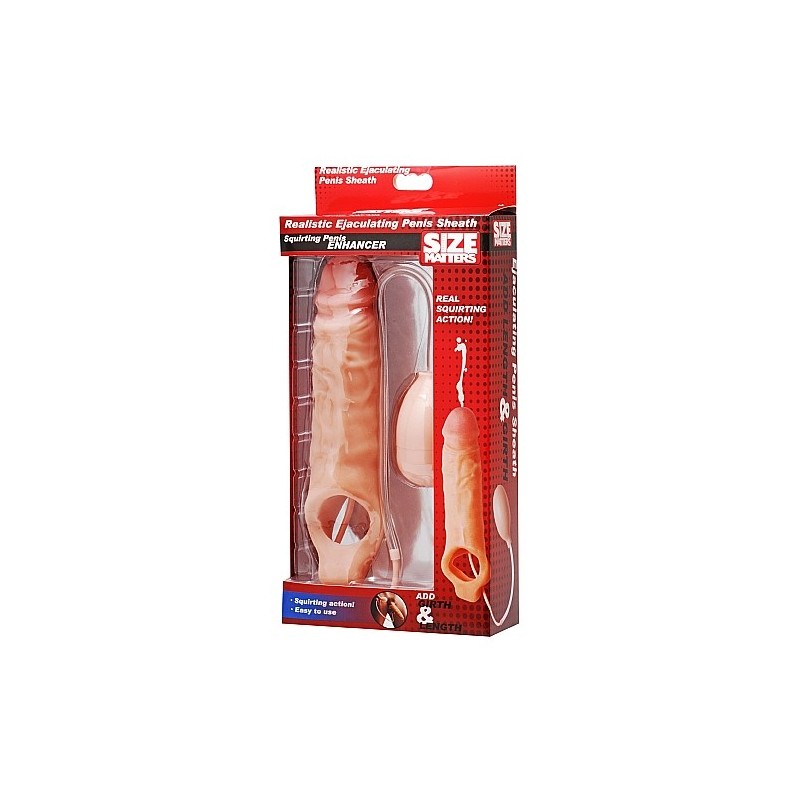 Realistic Ejaculating Penis Sheath