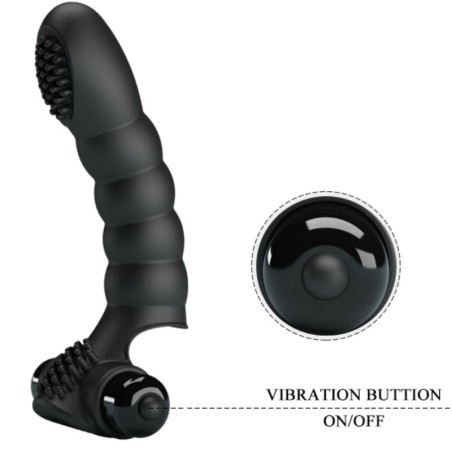 PRETTY LOVE | ALEXANDER | Finger Vibrator - 10 Vibrations - Black