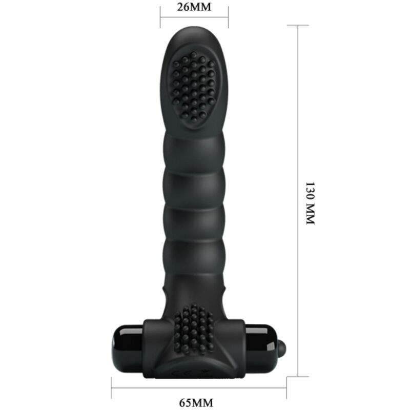 PRETTY LOVE | ALEXANDER | Finger Vibrator - 10 Vibrations - Black