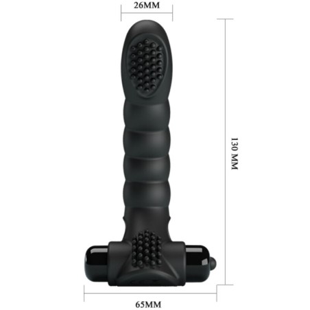 PRETTY LOVE | ALEXANDER | Finger Vibrator - 10 Vibrations - Black