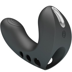 PRETTY LOVE | CAMELIA | Finger Vibrator With 7 Vibrations - Black