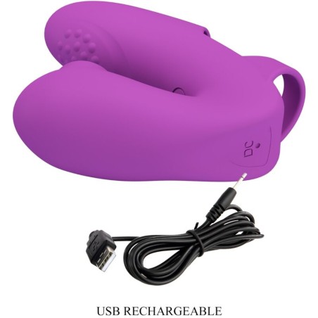 PRETTY LOVE | ATHENA | Finger Vibrator With Clit Stimulator