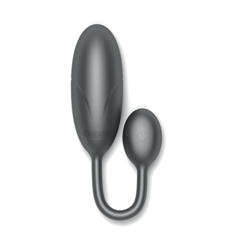 ONINDER | DENVER | App Controlled Vibrating Vaginal Egg - Grey