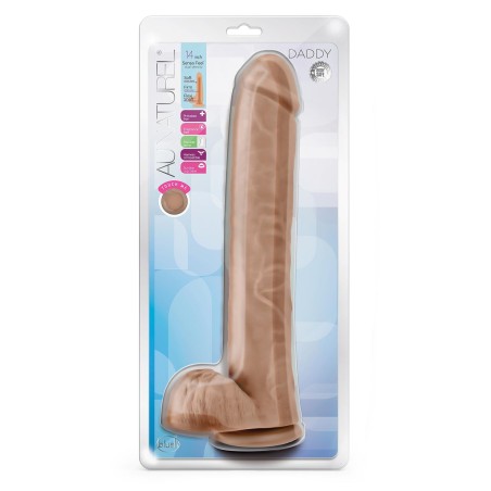Au Naturel | Daddy | XXXL Ρεαλιστικό Ομοίωμα Πέους 35cm - Mocha