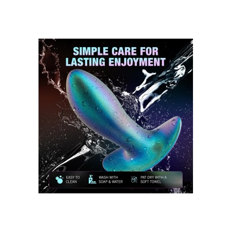 Anal Adventures | Voyager | Vibrating Butt Plug - Neptune Teal