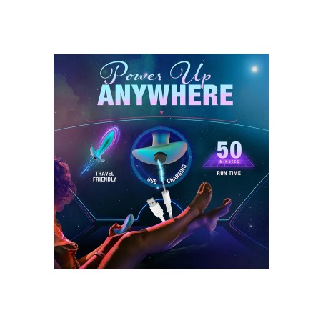 Anal Adventures | Voyager | Δονούμενη Πρωκτική Σφήνα - Neptune Teal