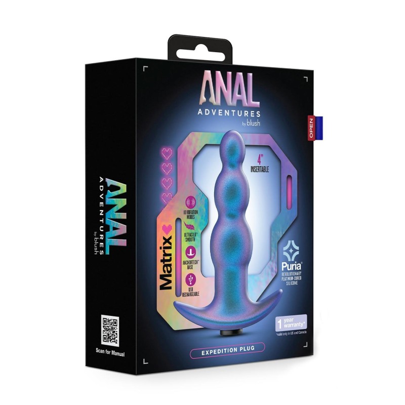 Anal Adventures | Expedition | Δονούμενη Πρωκτική Σφήνα - Lunar Blue