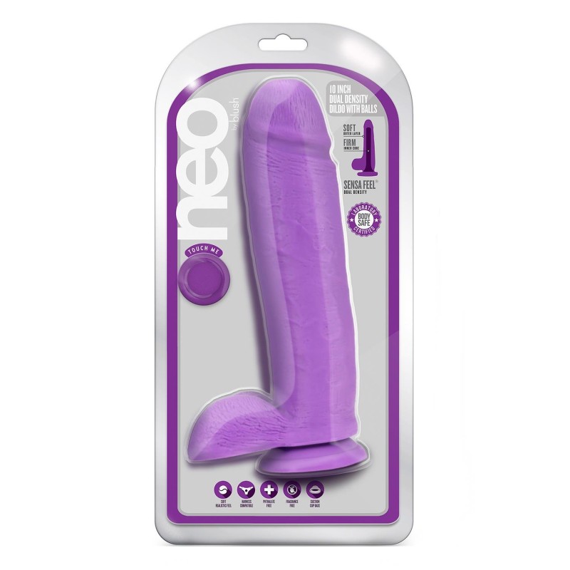Neo | Dual Density Dildo Neon - Purple