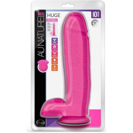 Au Naturel | Bold Huge | XXL Realistic Dildo 25cm - Pink